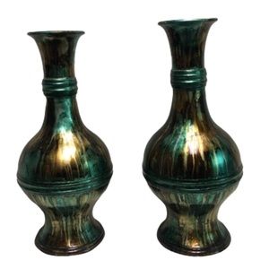 Decorative flower vase set